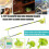 Extendable Window Cleaner U Shape High-rise Window Glass Cleaner 7