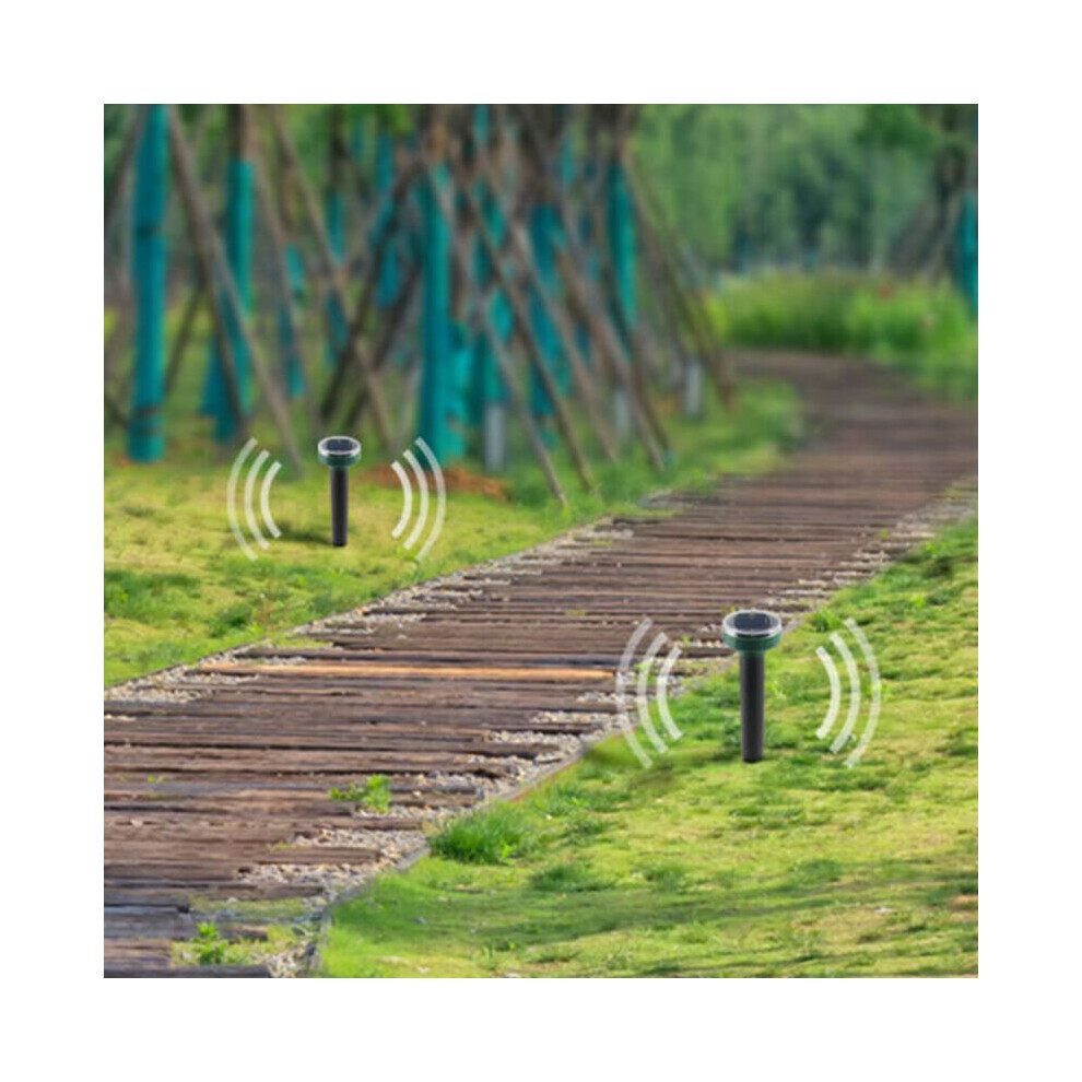 Ultrasonic Garden Deterrent Repeller Animal Bird Cat Scarer Pest Fox Dog Solar
