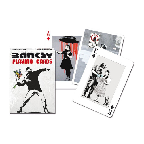 Banksy set of 52 playing cards + jokers
