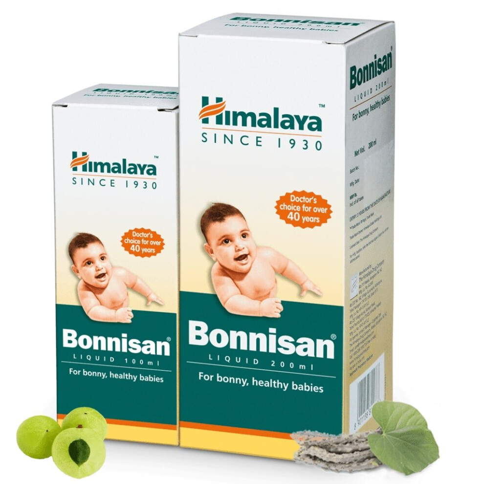 2x Himalaya Herbals Bonnisan Liquid 200ml | Pack of 2 Bottles