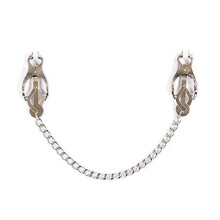The Room Of Doom 'Crossbow Style' Nipple Clamps and Chain