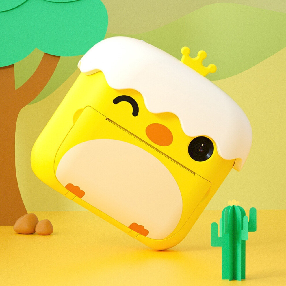 (YELLOW, China) Instant Print Camera For, Instant Print, Hd, Print 