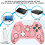 (Pink) Xbox One Wireless Controller Compatible  PC/Xbox Series X/PS3 6