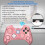 (Pink) Xbox One Wireless Controller Compatible  PC/Xbox Series X/PS3 4