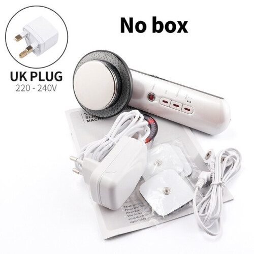 UK PLUG NO BOX Ultrasound Cavitation EMS Body Slimming Massager