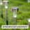 12 Pack Colour Changing Solar Garden Lights Stakes Walkway Patio Path 4