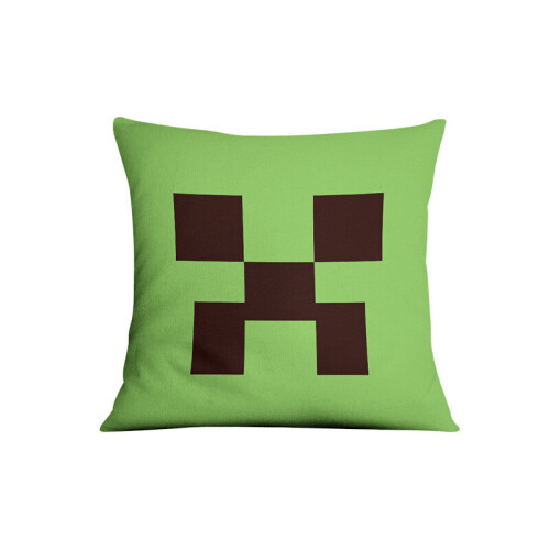 (7, Double-Sided Printed) Minecraft Pillowcase Cushion Cover Steve Creeper