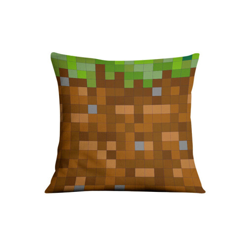 (11, Double-Sided Printed) Minecraft Pillowcase Cushion Cover Steve Creeper