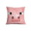 (4, Double-Sided Printed) Minecraft Pillowcase Cushion Cover Steve Creeper 1