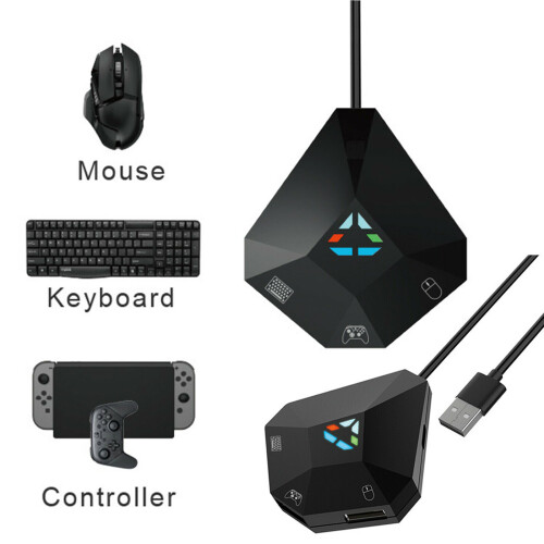 Keyboard Mouse Converter Adapter for Switch PS4 Xbox One 360 Console 2