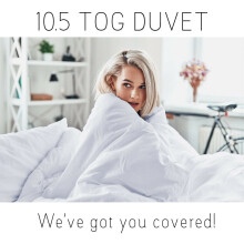 (10.5 TOG, Double) Ultra Warm Thick Duvet Breathable Anti Allergy 4.5 10.5 13.5 15 Tog Winter Duvets Single Double King Super King Size