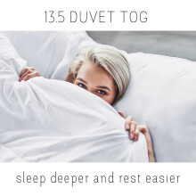 (13.5 TOG, Super King) Ultra Warm Thick Duvet Breathable Anti Allergy 4.5 10.5 13.5 15 Tog Winter Duvets Single Double King Super King Size