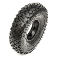 Tyre 260x85 Diamond Tread 2 Ply Mobility Scooter 4 Inch Wheel Rim