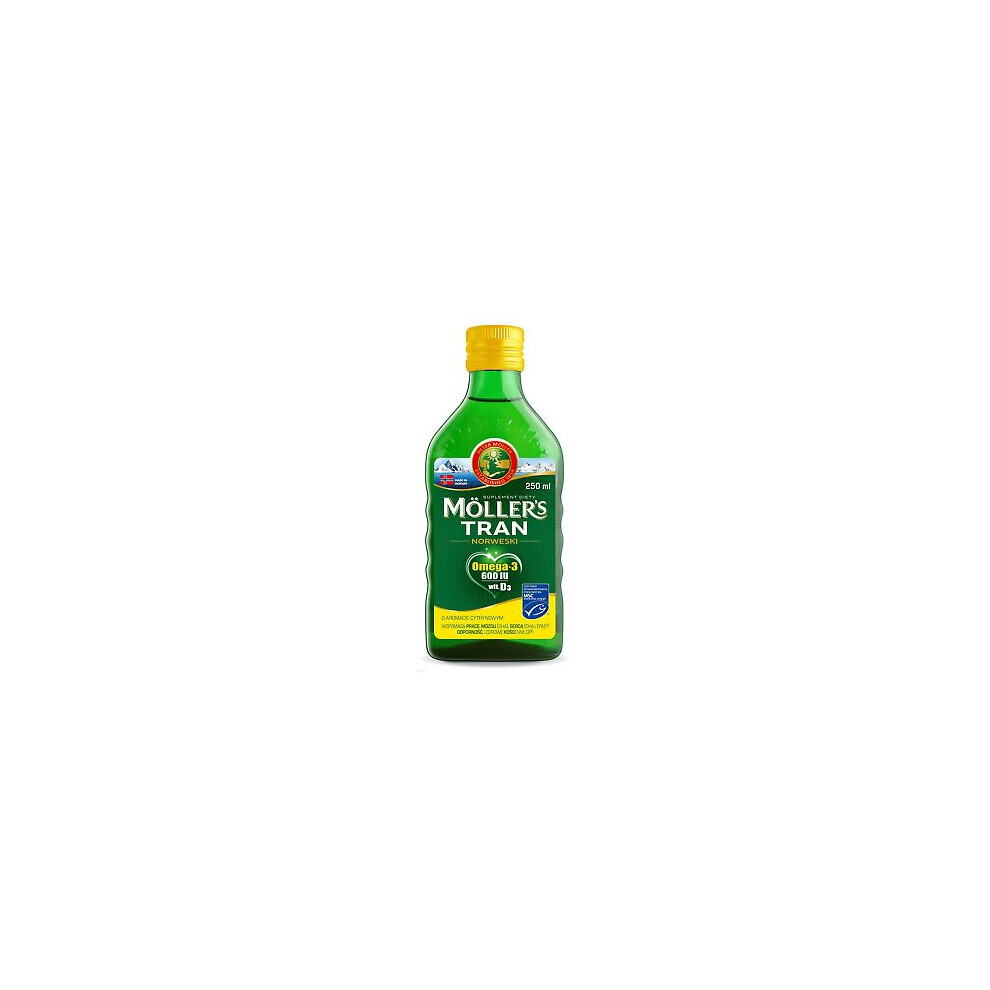 Mollers Tran Cytryna Wit.d3 600Iu 250Ml