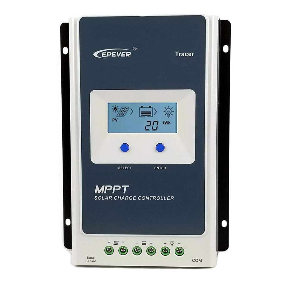 (40A Tracer 4210AN) EPSolar MPPT Solar Charge Controller Ultra Fast Power Point Tracking EPEver