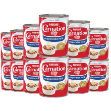 Carnation Topping Evaporated Milk (12 x 410g)