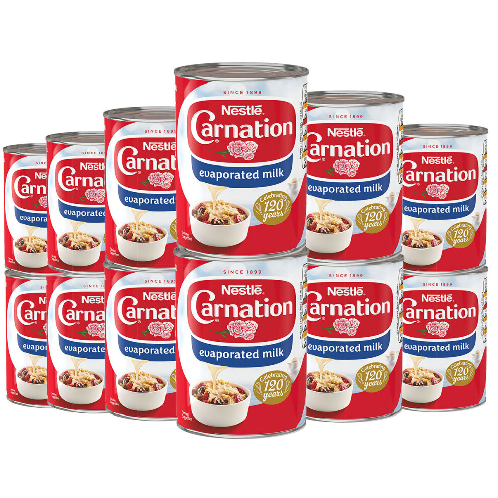 Carnation Topping Evaporated Milk (12 X 410G)