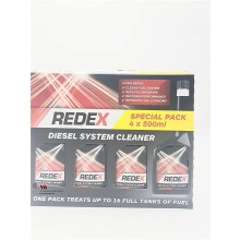 Redex Diesel Injector Cleaning Set of 4 – 4x500ml Bottles, Cleans Injectors, Reduces Emissions (Code C-96573)