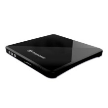 Gravador DVD Externo - Transcend - TS8XDVDS-K - USB - Preto - Compatível com CD/DVD