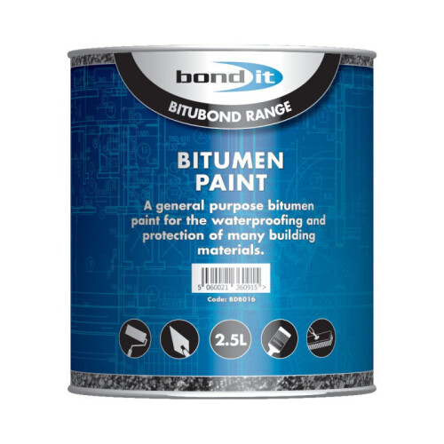 (2.5L) Bitumen Paint Black