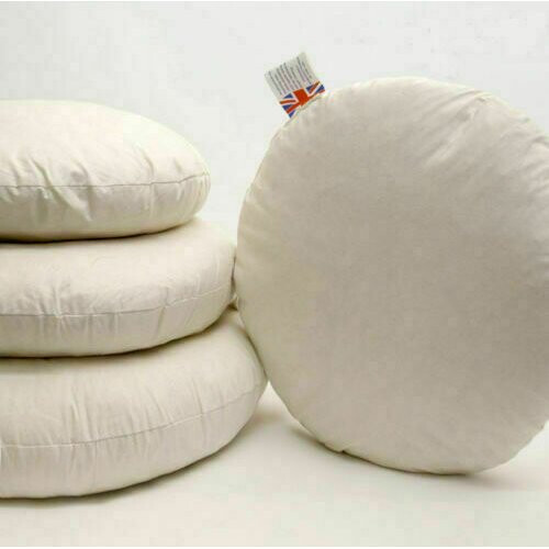 (20x20") 2x Duck Feather Cushion Pads Square Round Oblong 2