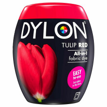 (Tulip Red) DYLON Washing Machine Fabric Dye Pod