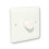 Lowenergie (Single Dimmer Switch - 2 way, White) LED Dimmer Switch Single Double Light Switch Dimmable White Chrome 3W-250W 240V 1