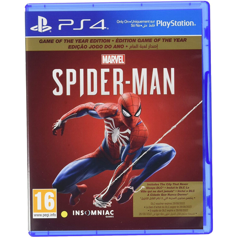 Marvel's Spider-Man: Game Of The Year Edition (English/Arabic Box) (PS4) (PS4)