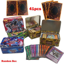 41-teiliges Yu-Gi-Oh Karten-Set in Metallbox – Familien-Spielzeug