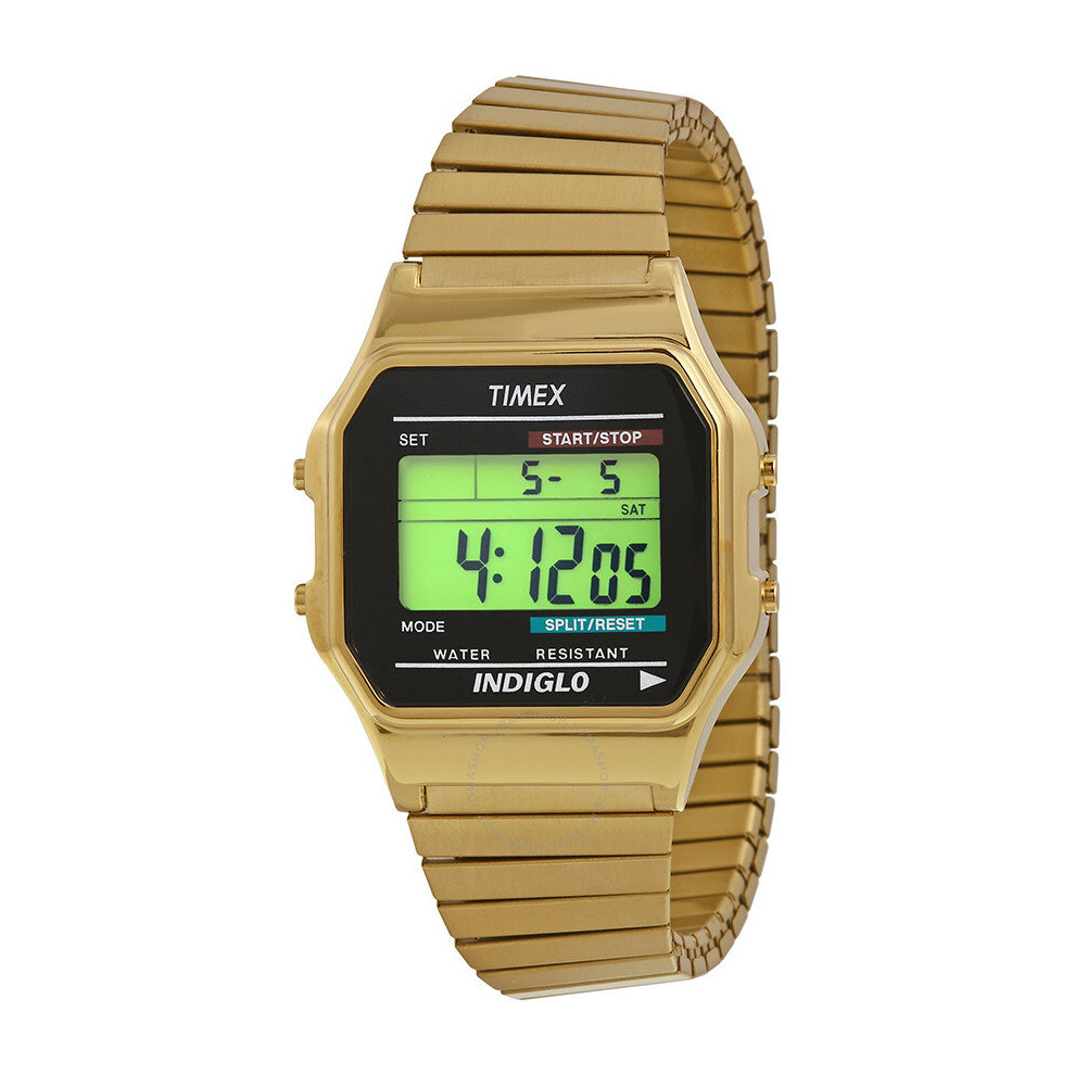 Timex T78677 Mens Style Watch Gold