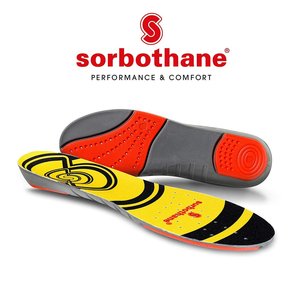 Sorbothane Double Strike Insoles Uk Size 3-4.5