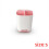 (Pink, S:13.2*9.4*9.4cm) Toothbrush Holder Bathroom Storage Multifunction 1