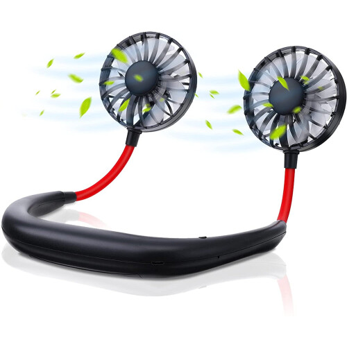 Hand Free Neck Fan Cooling Portable Personal Fan, Necklace Fan