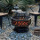 Hexagonal Fire Pit - Outdoor Oil Rubbed Bronze Fire Pit With BBQ Grill 1