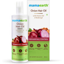 Mamaearth Onion Hair Oil for hair growth with Onion & Redensyl for Hair Fall Control - 250ml