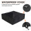 3-in-1 Square Fire Pit With Mesh Lid, Poker, BBQ Grill 6