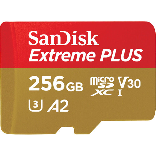 SanDisk Sandisk Extreme PLUS memory card 256 GB MicroSDXC Class 10 UHS-I