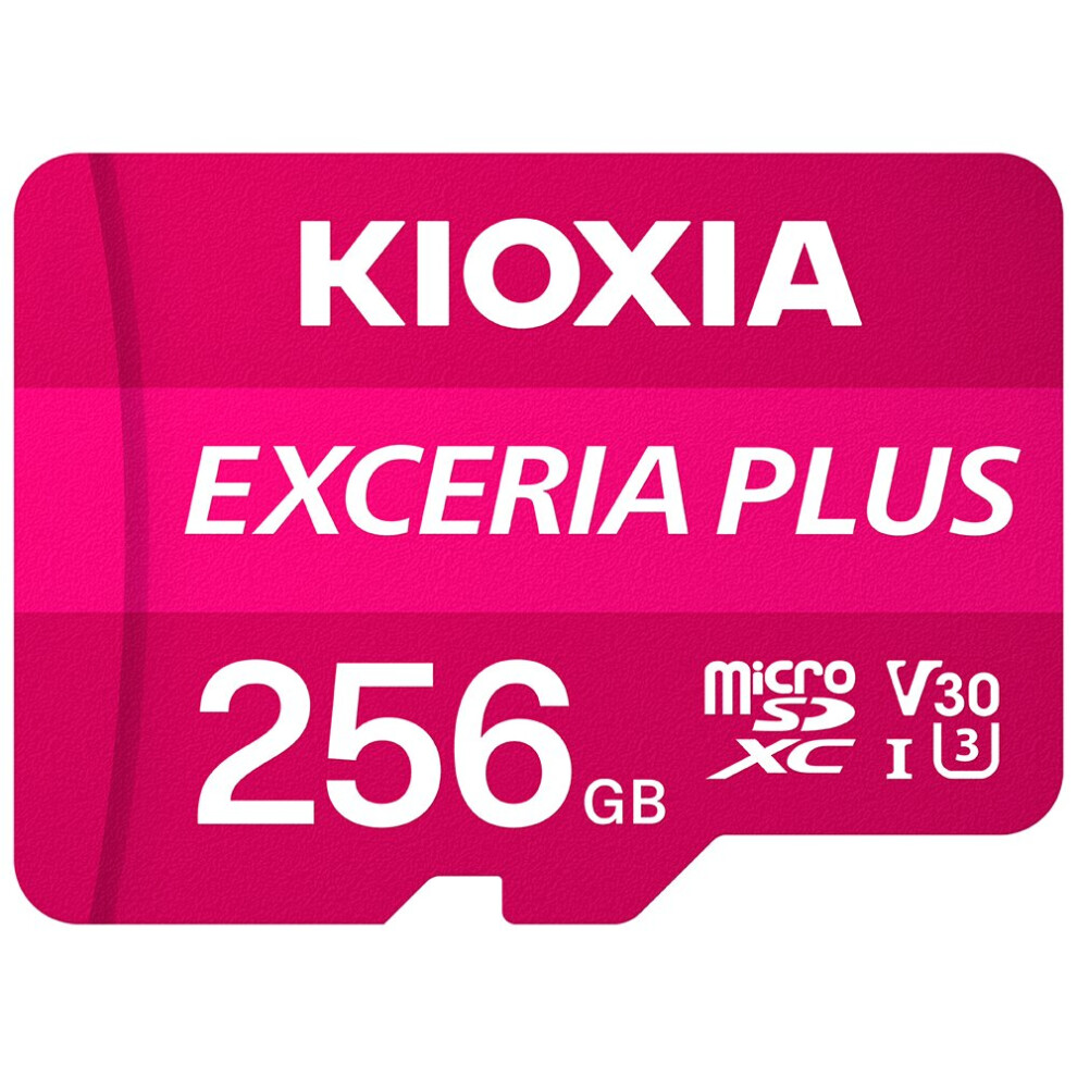 Kioxia Exceria Plus Memory Card 256 Gb Microsdxc Class 10 Uhs-I 4582563851023