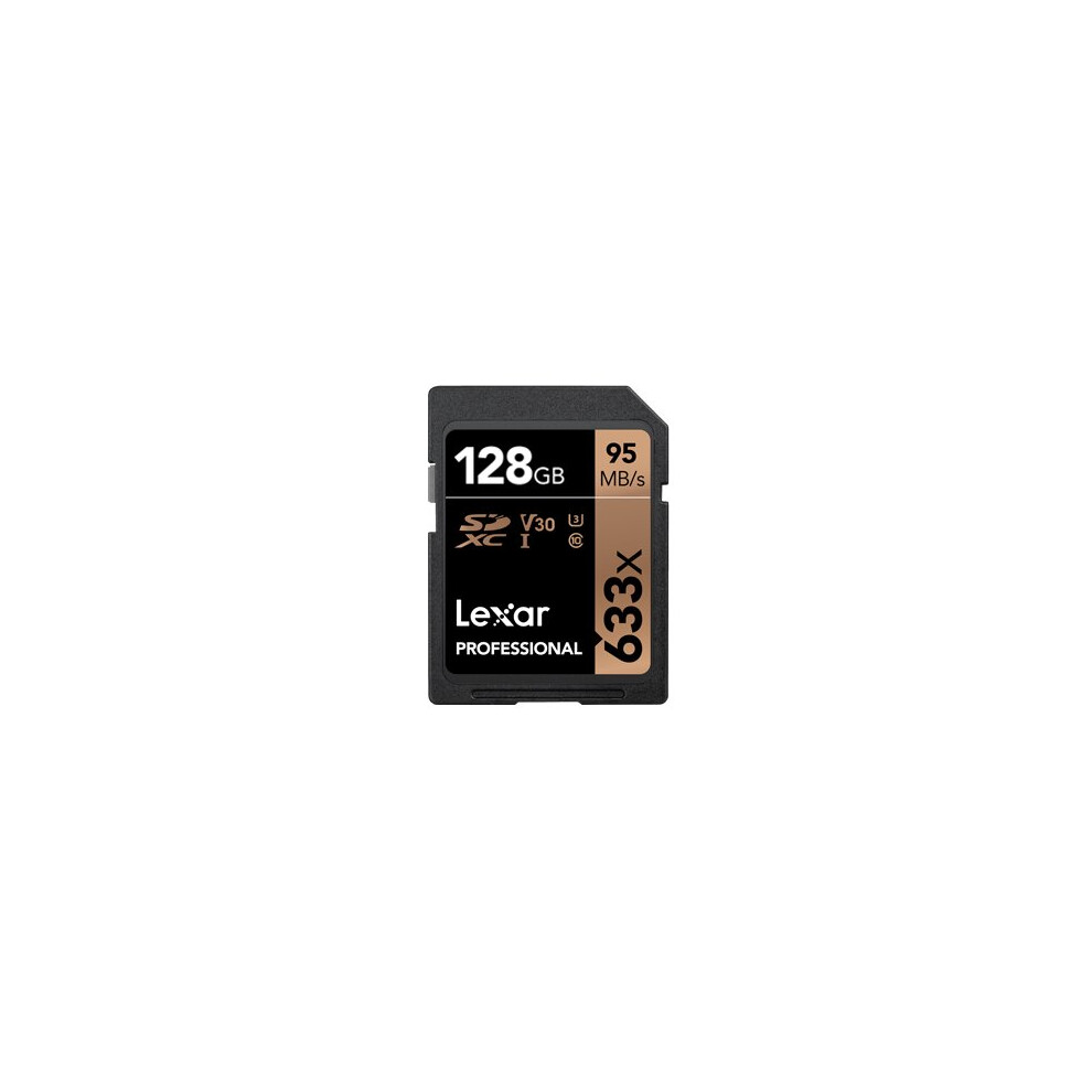 Lexar Professional 633x memory card 128 GB SDXC Class 10 UHS-I