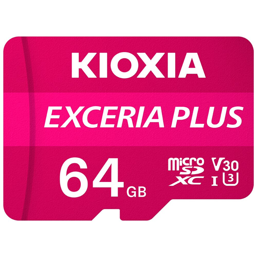 Kioxia Exceria Plus Memory Card 64 Gb Microsdxc Uhs-I Class 10 4582563851009