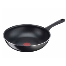 Tefal Day by Day 28cm Wok Black Aluminium Thermo Spot B5581923