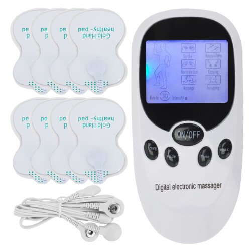 Tens Machine Unit Electrical Massager Pulse Muscle Stimulator Back 8Pain Therapy 1
