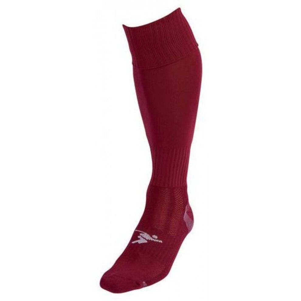 PT Plain Pro Football Socks Boys Maroon