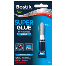12 Pack Bostik 80607 Super Glu Original Bonds in Seconds 3g