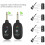 UHF Wireless Guitar System Transmitter & Receiver Rechargeable 50M Range 1