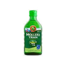 MOLLERS APPLE 250 ml Moller's Fish Cod Liver Oil OMEGA 3 600IU Tran jabłkowy