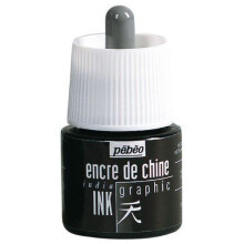Pebeo Grafische Oost-Indische Inkt 45 ml Fles Zwart