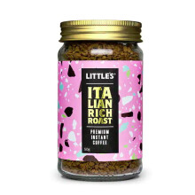 Littles Italian Rich Roast Instant Freeze-Dried Arabica Coffee 50g