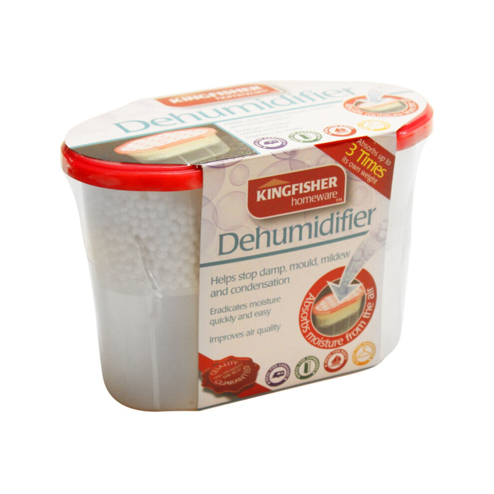 Kingfisher Compact Dehumidifier Moisture Absorber 250G