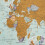 Scratch the World travel edition map print (Silk Art Paper) 4
